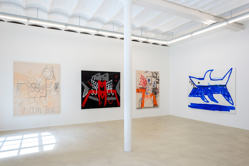 Robert Nava, installation view, Sorry We're Closed, 2018