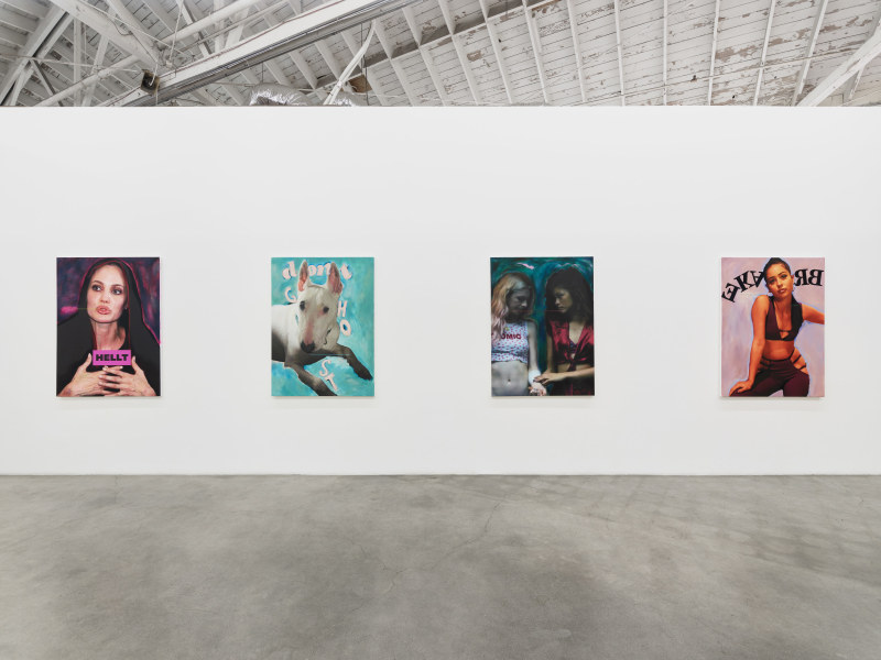 Cara Benedetto, &quot;Love You,&quot; installation view, Night Gallery, 2022