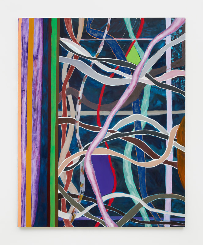 Marisa Takal, &quot;Universal Time,&quot; 2022, oil on canvas, 65 x 42 in (165.1 x 106.7 cm)