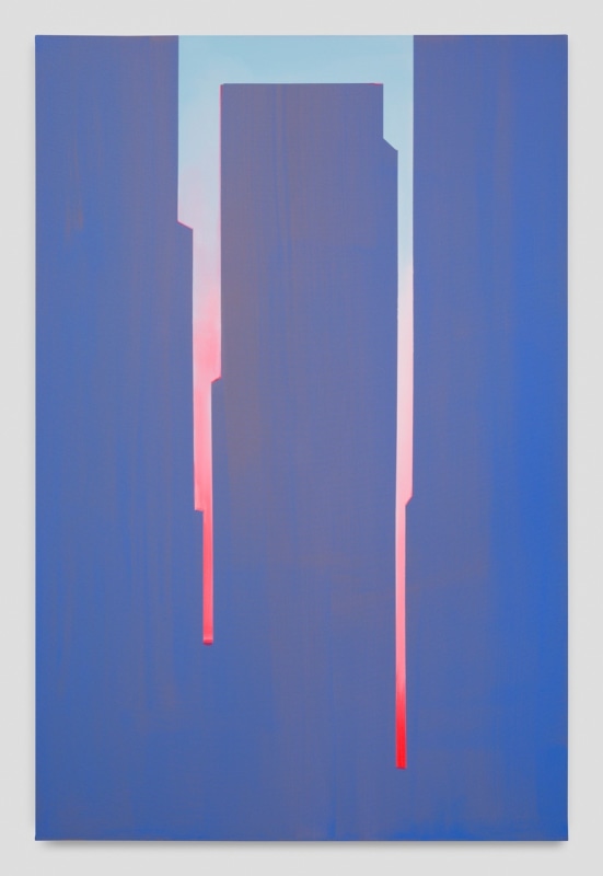&quot;In Absentia (Smalt Blue - Luminous Pink),&quot; 2017