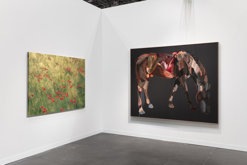 Installation view at The Armory Show, Booth 340, 2023