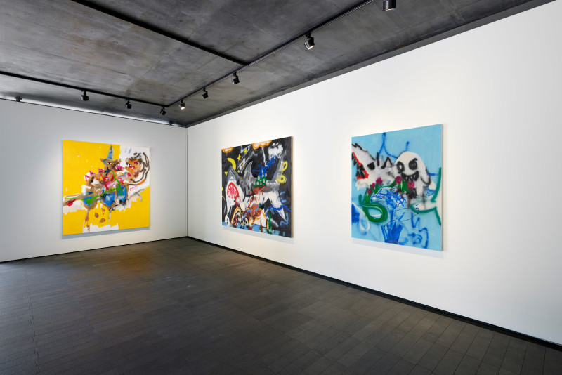 Robert Nava: Tornado Rose, installation view, Pace Gallery, Seoul, 2023