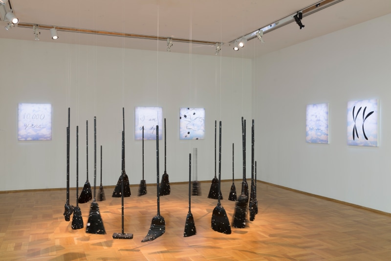 &quot;Broom,&quot; Installation view in &quot;Eternal Youth,&quot; MCA Chicago, 2018