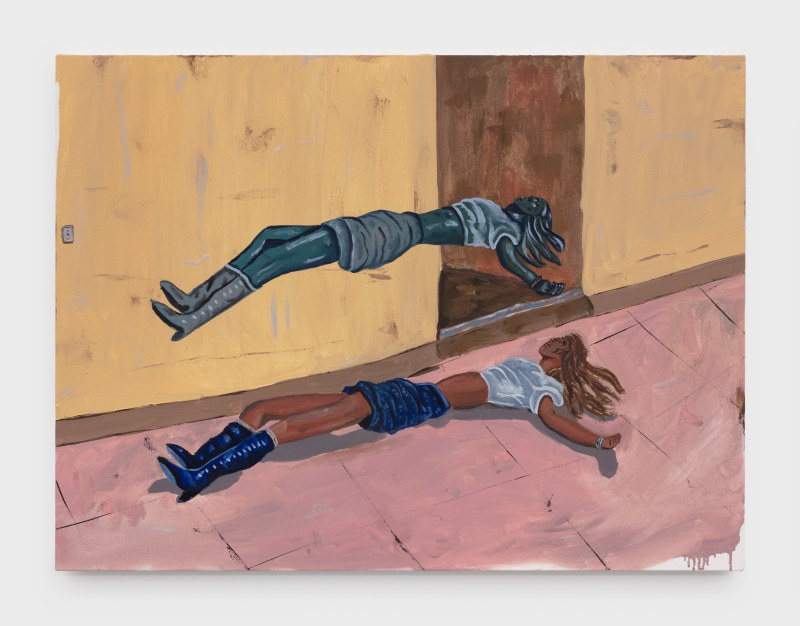 Marcel Alcal&aacute;, &quot;Out of Body,&quot; 2021, oil on canvas,&nbsp;30 x 40 in (76.2 x 101.6 cm)