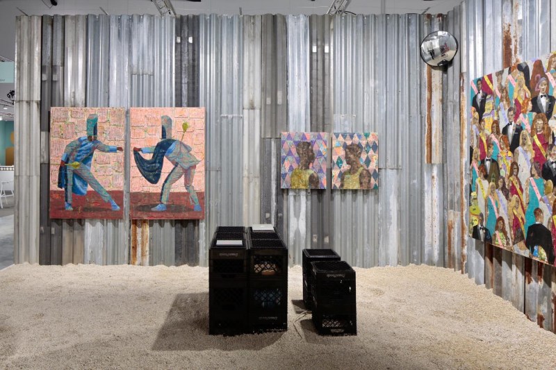 Installation view, Art Basel Miami Beach with Josh Lilley 2018.