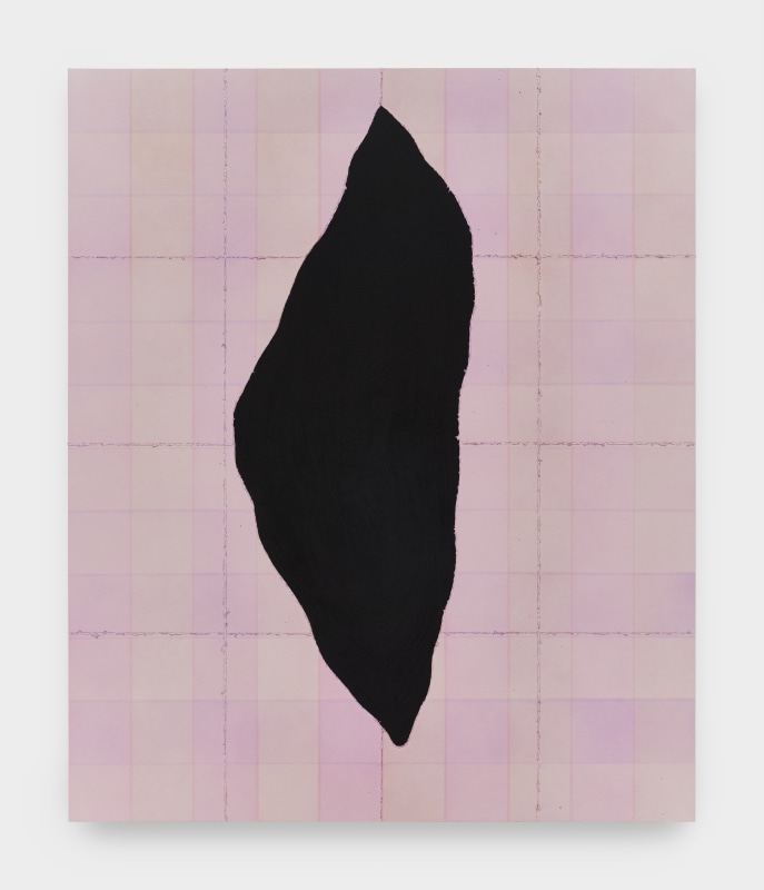 Claire Colette, &quot;Cave for Chthonic Offerings&quot;, 2024, acrylic, ash, salt, resin, flowers, 72 x 60 in (182.9 x 152.4 cm)