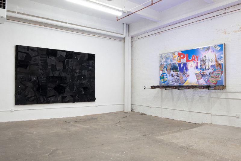 by Fire by Force, installation view, FALSE FLAG, New York, 2021.