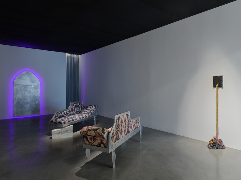 Carla Edwards, Chaise for Ghosts, installation view, Night Gallery, 2023