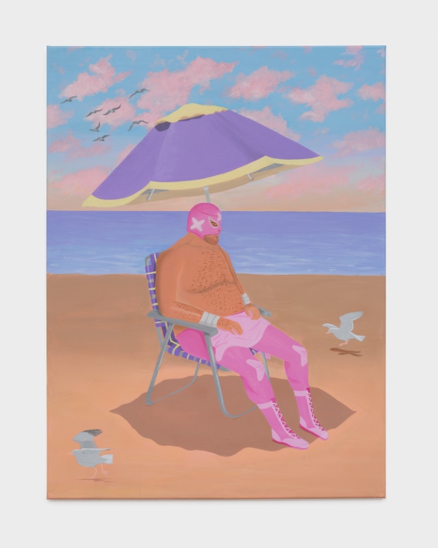 Lee Moriarty, &quot;Power Nap&quot;, 2025, acrylic on canvas, 40 x 30 in (101.6 x 76.2 cm)