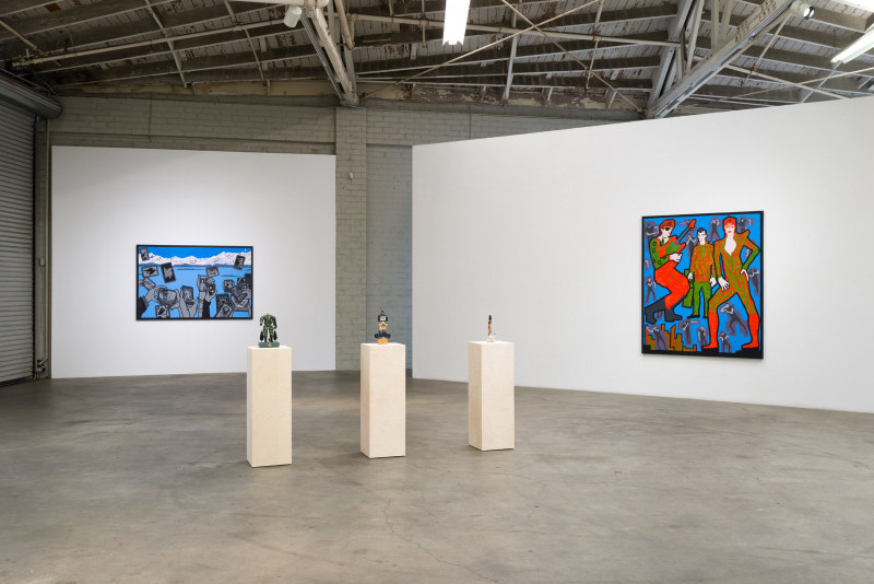 Derek Boshier, &quot;On the Road,&quot; installation view, 2017