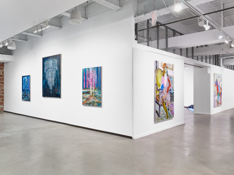 Work by Ben Tong and Farley Aguilar, installation view at Dallas Art Fair, Booth A1, 2023
