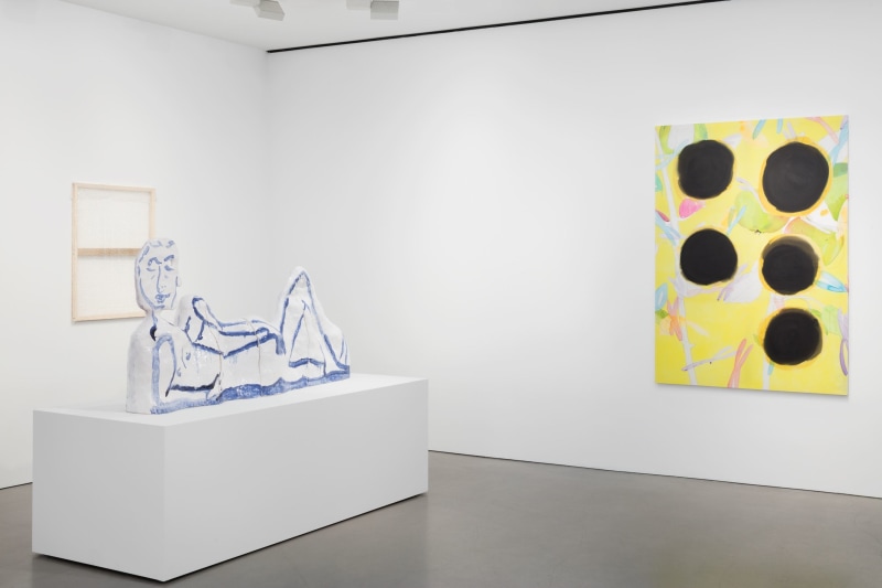 Paul Heyer, Jeanette Mundt, Jesse Wine, installation view, Andrea Rosen, New York, 2015