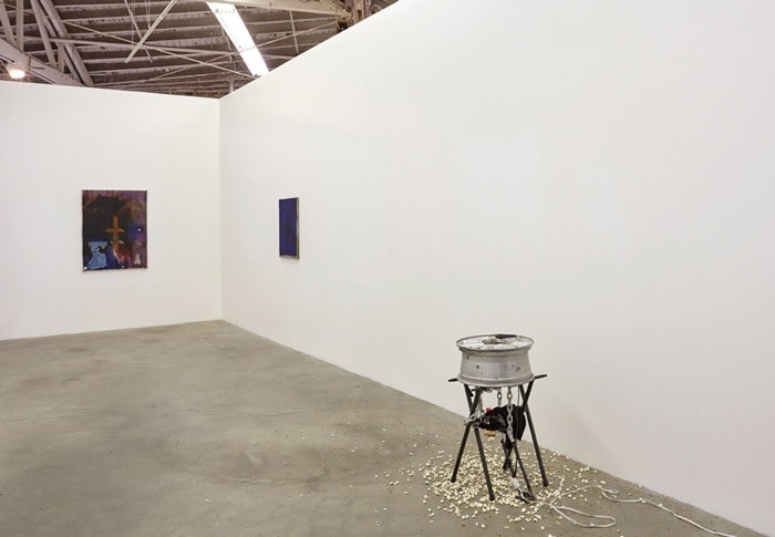 32 Leaves / I Don't / The Face of Smoke, installation view at Night Gallery, 2014.