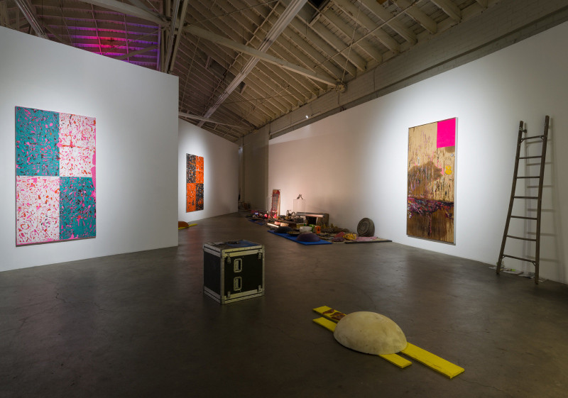 Drifting the Bog, installation view, Night Gallery, Los Angeles.