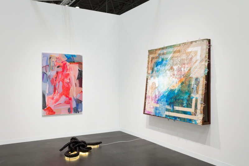 Installation view at The Armory Show, 2022.