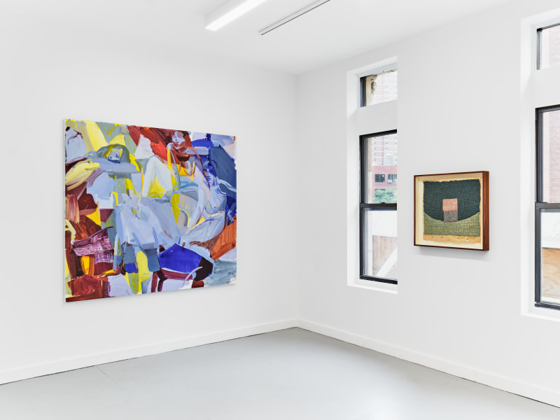 Hot Glue, installation view, curated by Night Gallery, NADA East Broadway, New York, NY