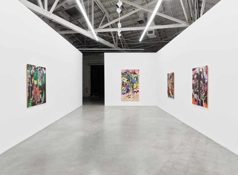 Root-Bound, installation view, Night Gallery, Los Angeles.