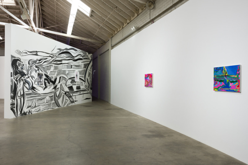 Installation view, High Hell, 2018.