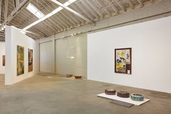 32 Leaves / I Don't / The Face of Smoke, installation view at Night Gallery, 2014.