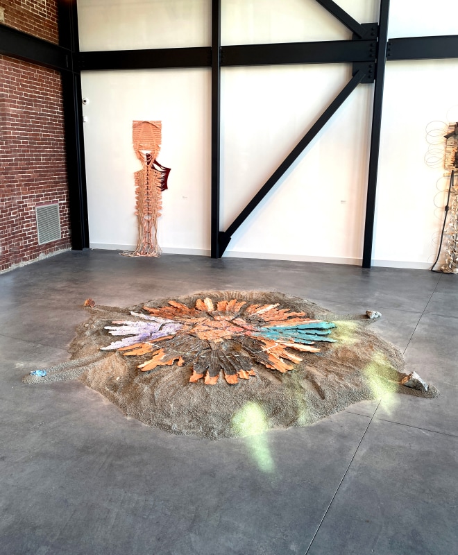 Broken Open, installation view, Museum of New Art, Portsmouth, NH, 2022.