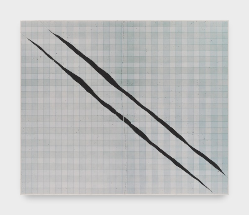 Claire Colette, &quot;In the Dark, The Tides Shine&quot;, 2025, acrylic, ash, salt, resin, flowers, 60 x 72 (152.4 x 182.9 cm)