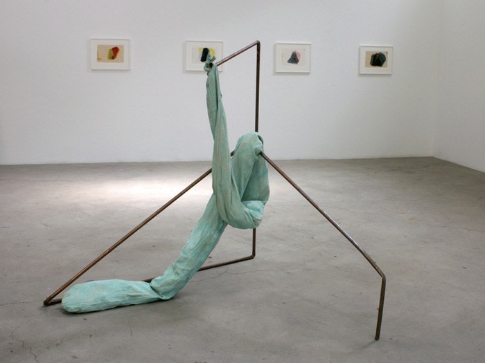 Jory Rabinovitz, &quot;Tranzbindle,&quot; 2013, installation view in Culm, 2013