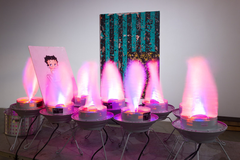 Drifting the Bog, installation view, Night Gallery,&nbsp;Los Angeles.