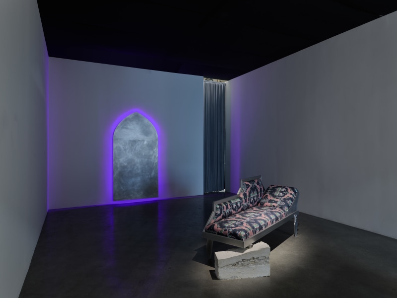 Carla Edwards, Chaise for Ghosts, installation view, Night Gallery, 2023