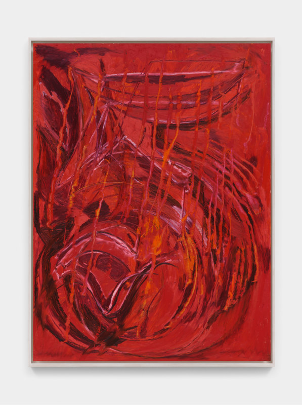 JPW3, &quot;5&quot;, 2024, oil stick on panel , 48 x 36 in (121.9 x 91.4 cm)