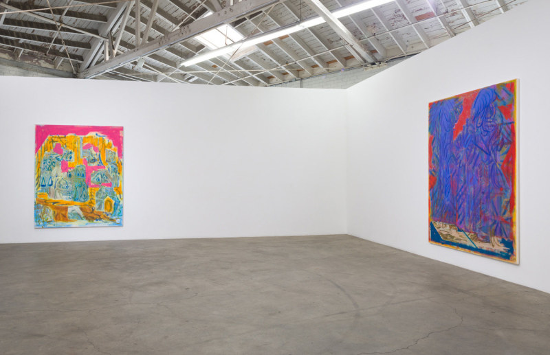 Michael Berryhill, Loony Tombs, installation view, 2016.