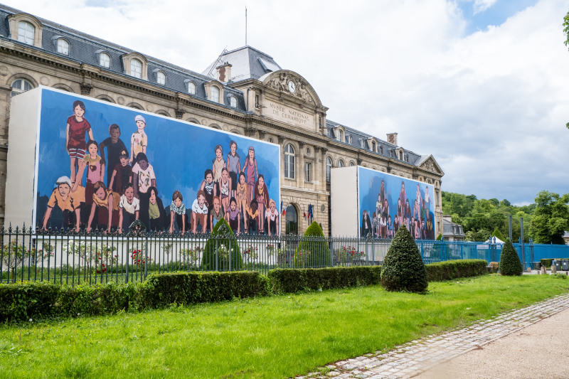 Claire Tabouret, &quot;The Big Pyramid&quot;, Mus&eacute;e national de C&eacute;ramique de S&eacute;vres, S&eacute;vres, France, 2024