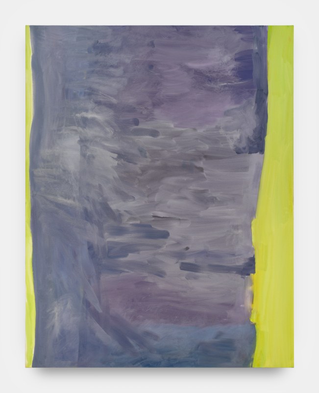 Jane Swavely,&quot;Lavender OID #4&quot;, 2024, oil on canvas 56 x 44 in (142.2 x 111.8 cm)