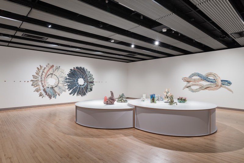 Strange Clay: Ceramics in Contemporary, installation view, Hayward Gallery. Photo: Mark Blower