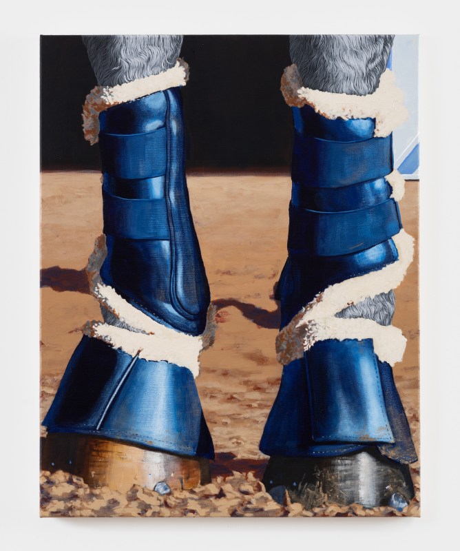 &quot;Blue Brushing Boots,&quot; 2021