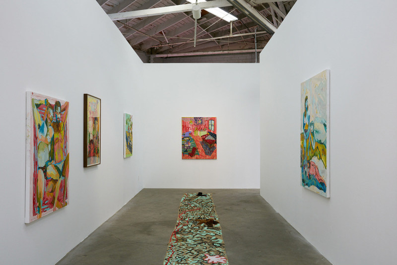 Alex Chaves,&nbsp;The Amerikan Green Cross, installation view, 2015.