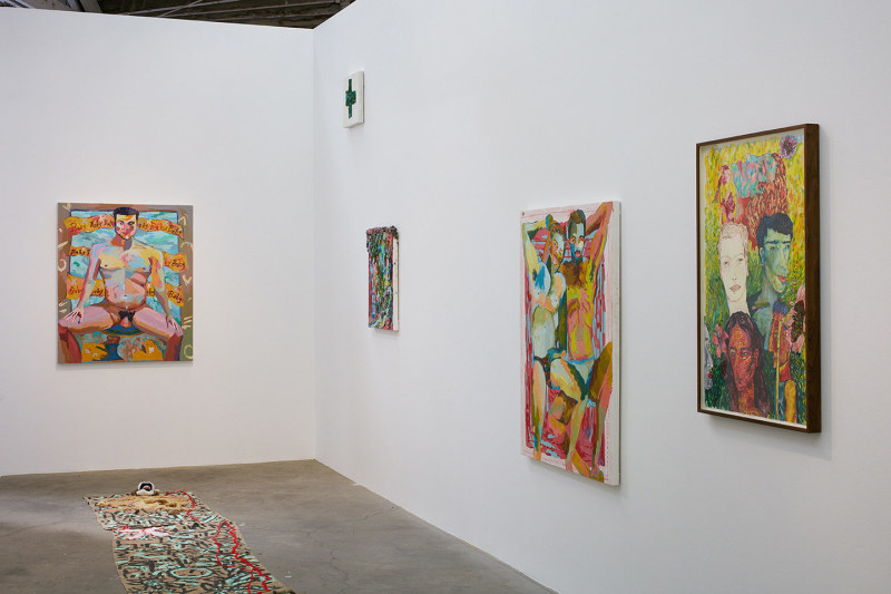Alex Chaves,&nbsp;The Amerikan Green Cross​, installation view, 2015.