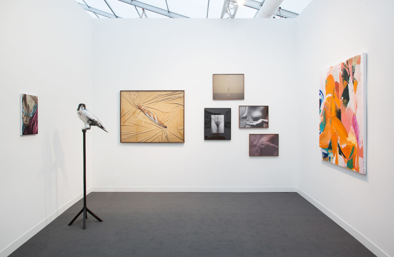 Installation view at Frieze London, 2019.
