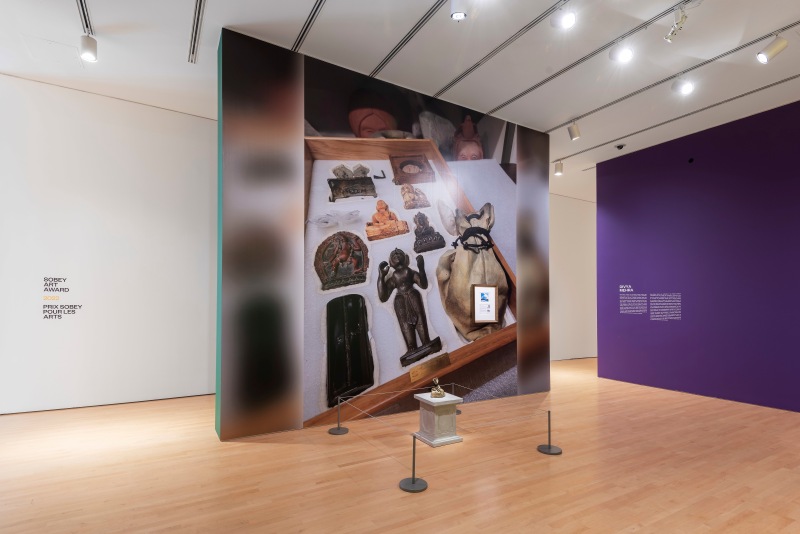 Divya Mehra: Sobey Art Award, installation view, National Gallery of Canada, Ottawa, Canada, 2022.