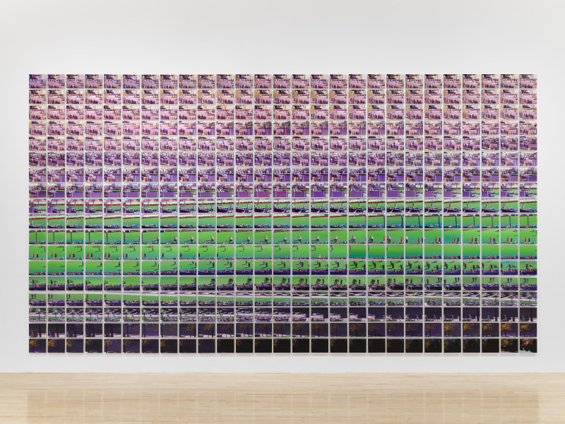 Cynthia Daignault, &quot;Twenty-Six Seconds&quot;, 2024, oil on linen, 486 panels, each: 5 x 7 in (12.7 x 17.8 cm)