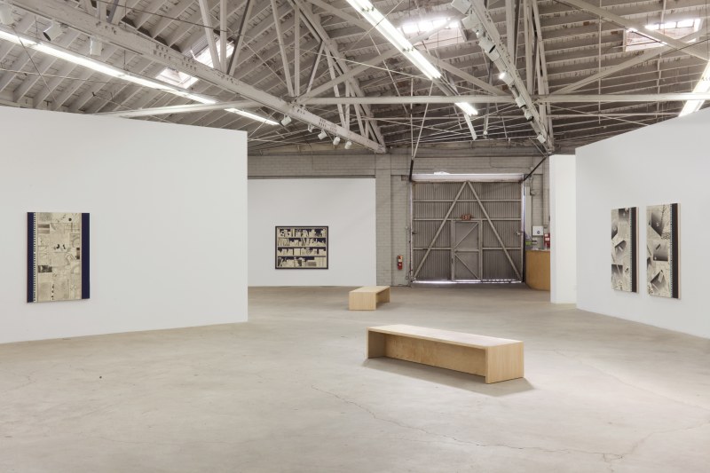 Installation view, New Paintings, 2013