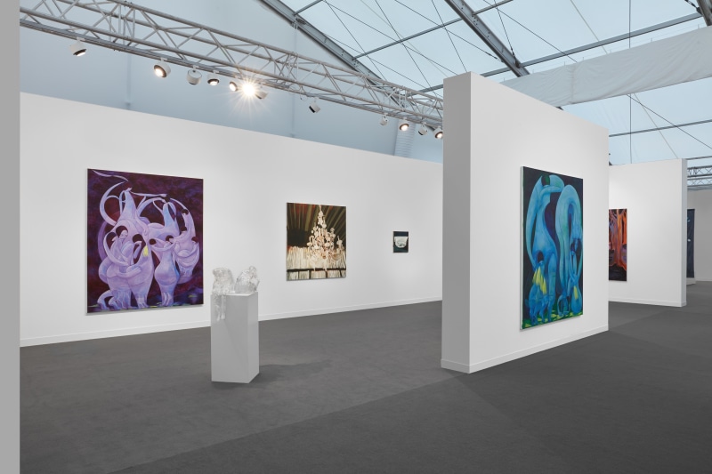 Installation view, Frieze London, Booth C21, 2023