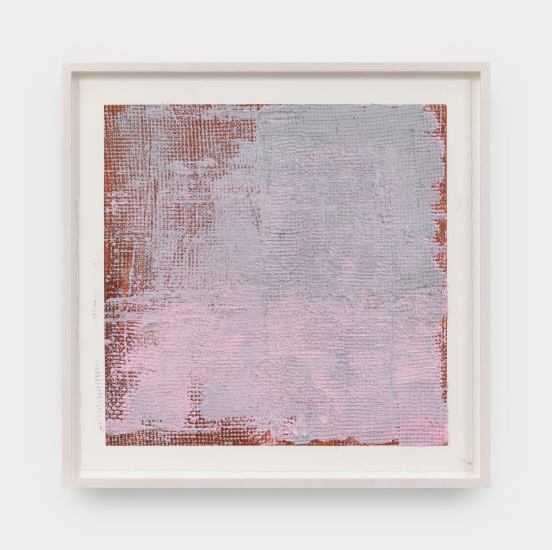 Claire Colette, &quot;The War is Over&quot;, 2025, oil on paper, 22 x 22 in (55.9 x 55.9 cm)