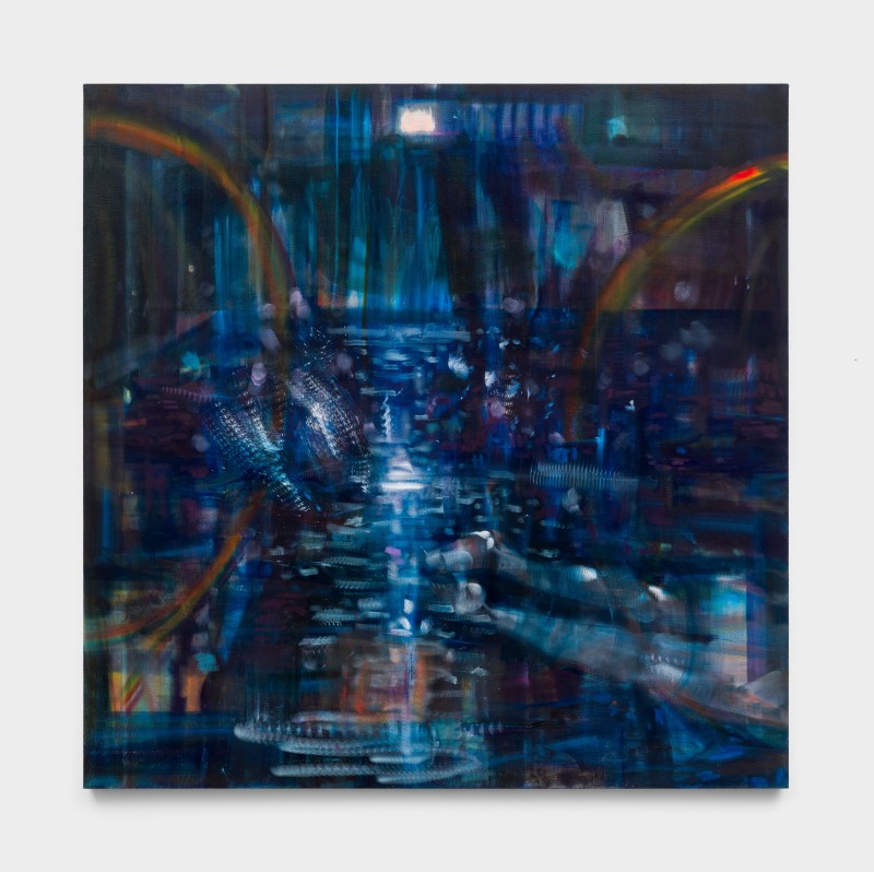 Ben Tong, &quot;Beneath&quot;, 2023, oil on linen, 66 x 66 in (167.6 x 167.6 cm)
