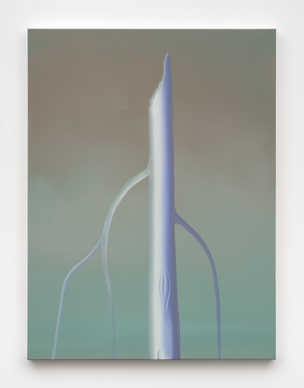 Wanda Koop,&nbsp;&quot;Ghost Tree #2&quot;, 2023,&nbsp;acrylic on canvas,&nbsp;48 x 36 in (121.9 x 91.4 cm)