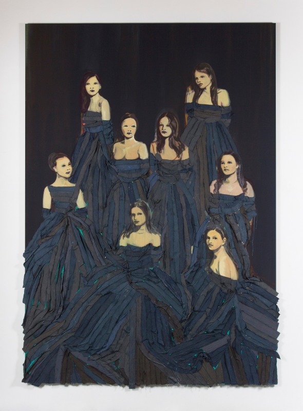 &quot;Les D&eacute;butantes (Dark blue),&quot; 2015