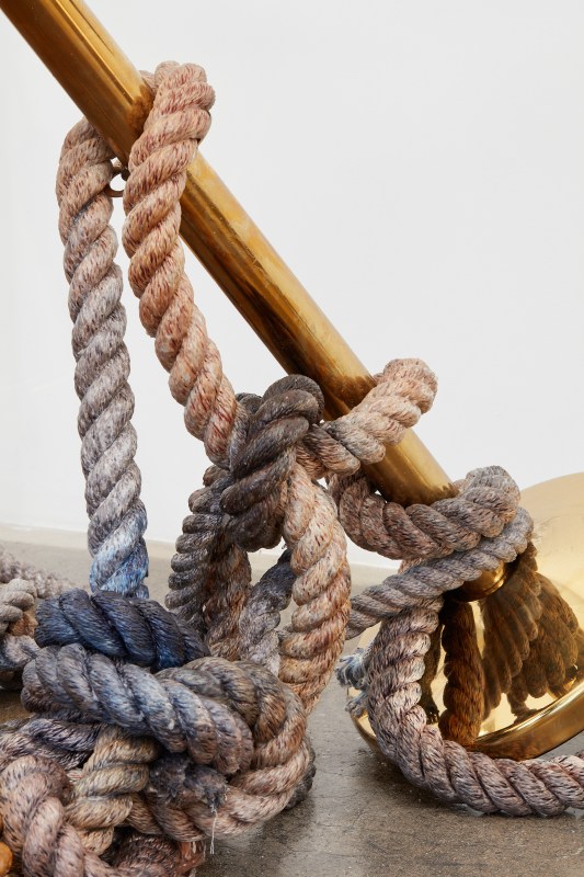 Carla Edwards,&nbsp;&quot;Re-Rope&quot;, detail, 2017