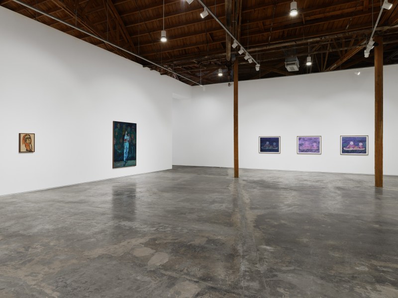 Claire Tabouret, &quot;Moonlight Shadow&quot;, installation view, 2025