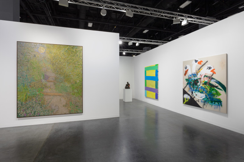 Hayley Barker, Tahnee Lonsdale, Robert Nava, Hasani Saheleh and Claire Tabouret, Art Basel Miami Beach, installation view, 2024