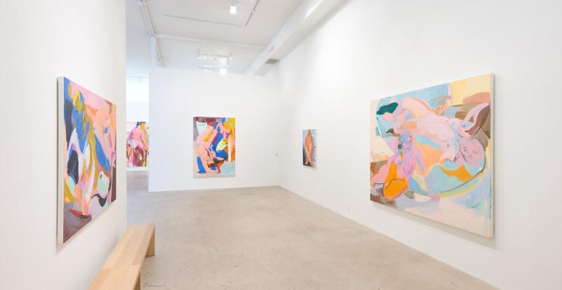 The Women, installation view, Diane Rosenstein Gallery, Los Angles, CA, 2013.