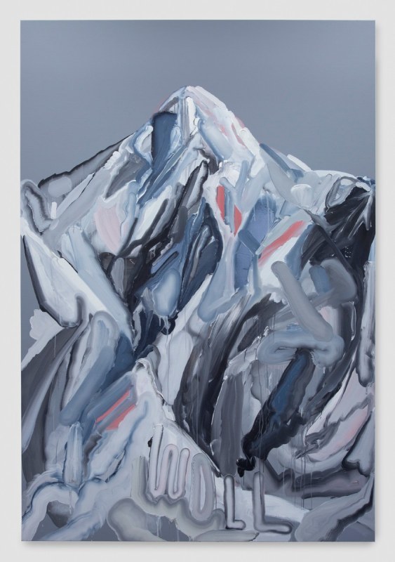 Andy Woll, &quot;Mt. Wilson (Noir I),&quot; 2017, oil on linen, 96 x 66 in (243.8 x 167.6 cm)